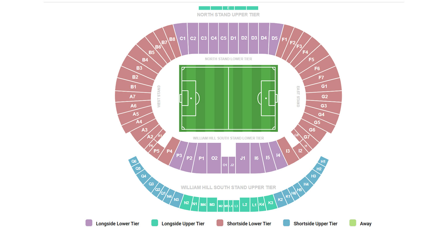 Hampden Park seating plan
