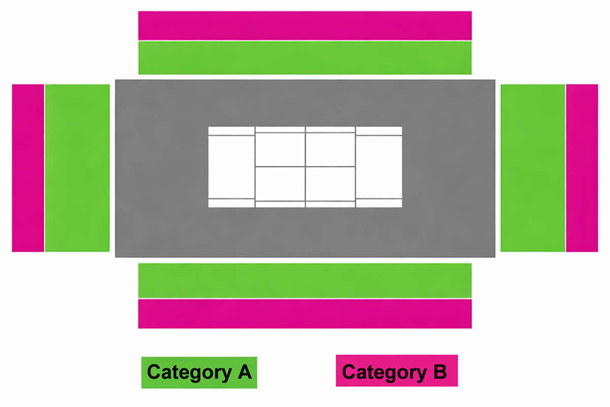 Carson Court 2 seating plan