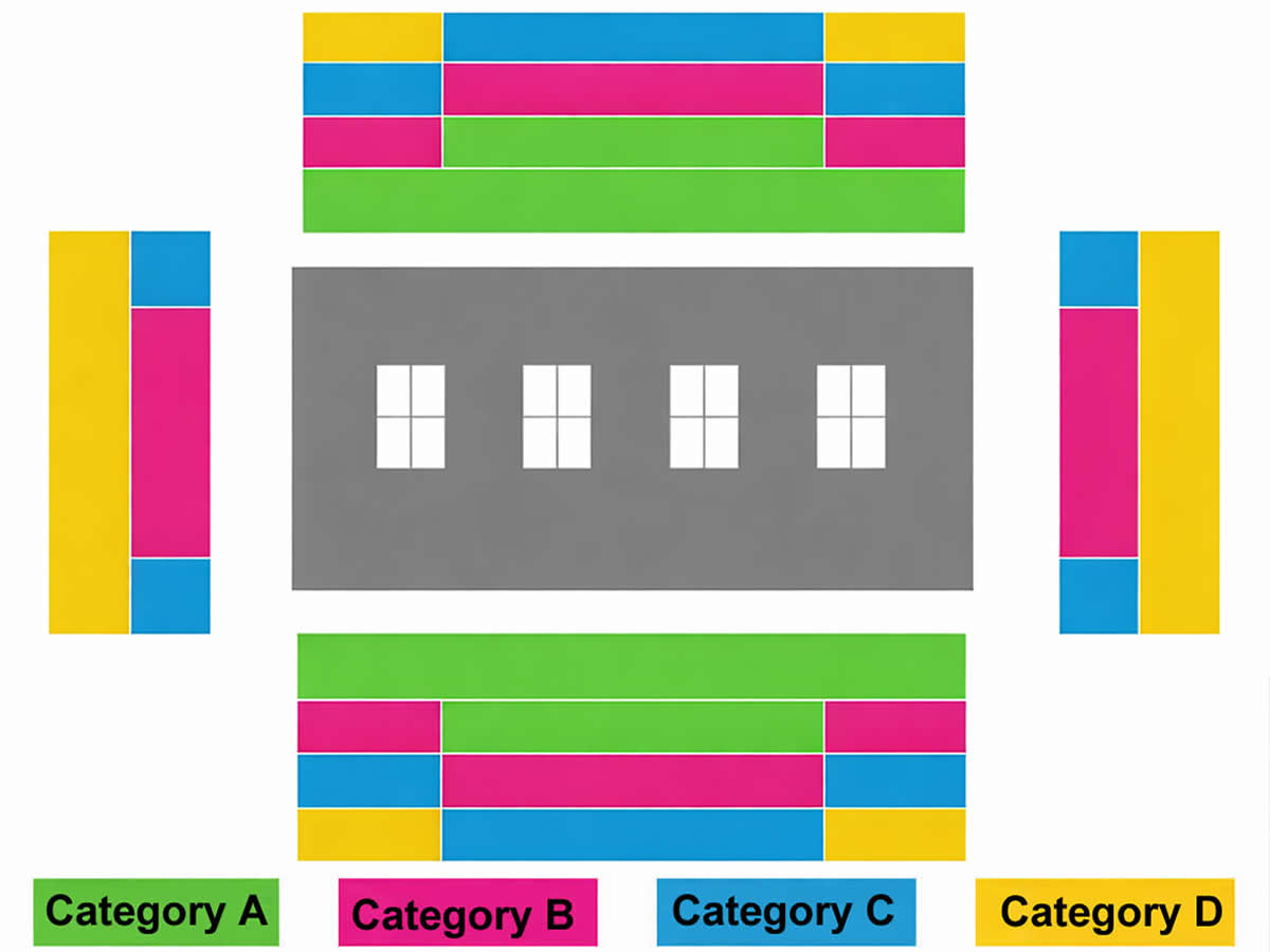 LA Convention Center Hall 3 seating plan