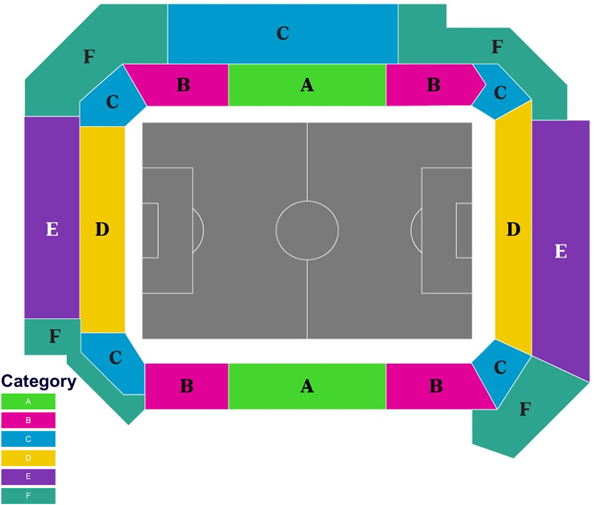 New York Stadium seating plan