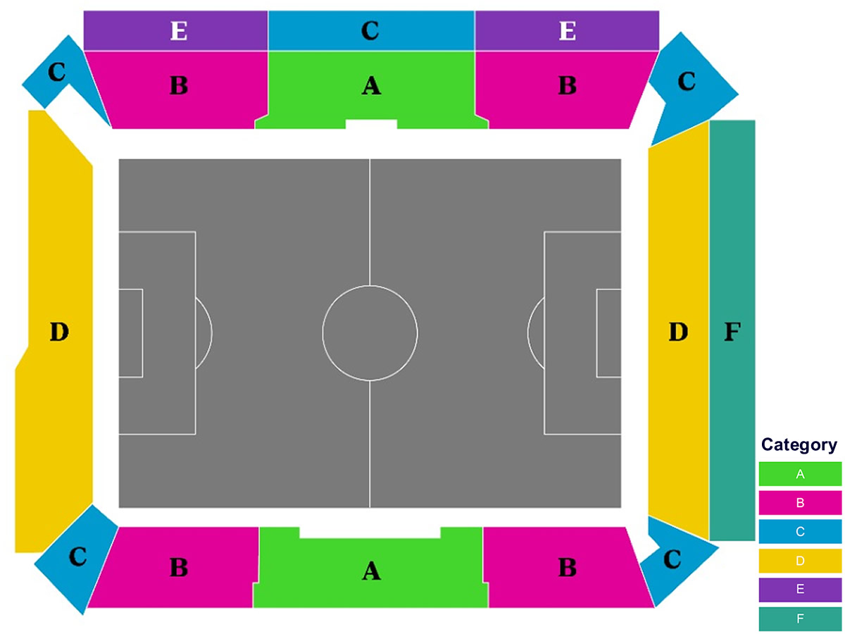 Columbus Stadium seating plan