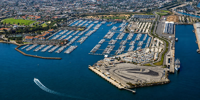 Port of Los Angeles seating plan